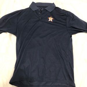 Navy Blue Houston Astros Polo Men’s Large